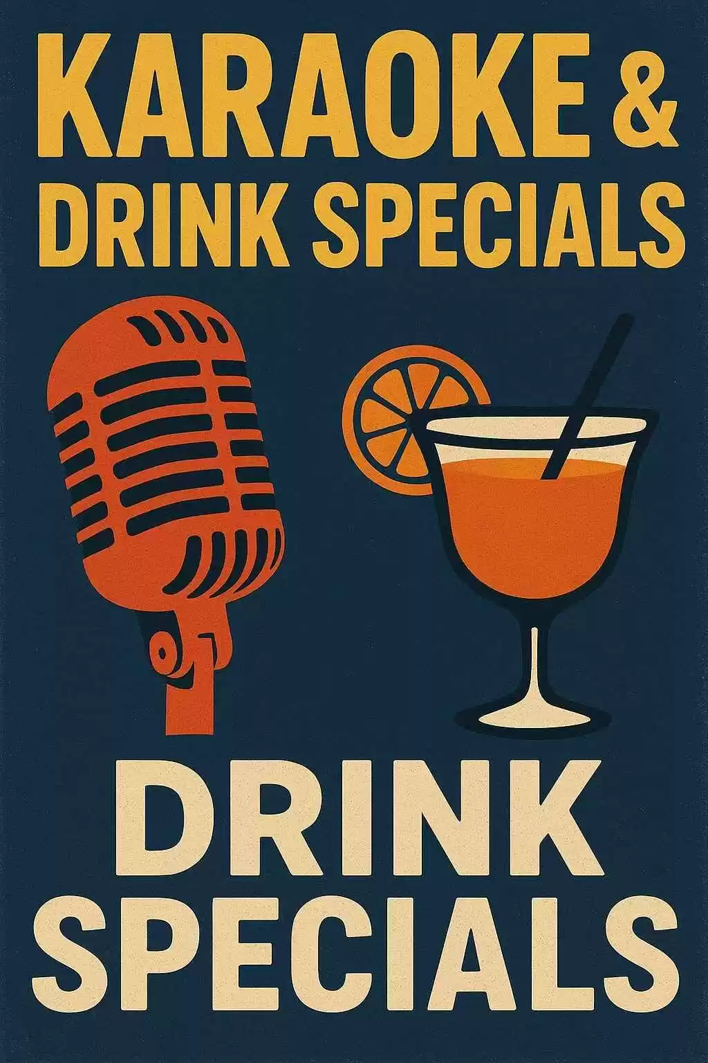 Karaoke & Drink Specials